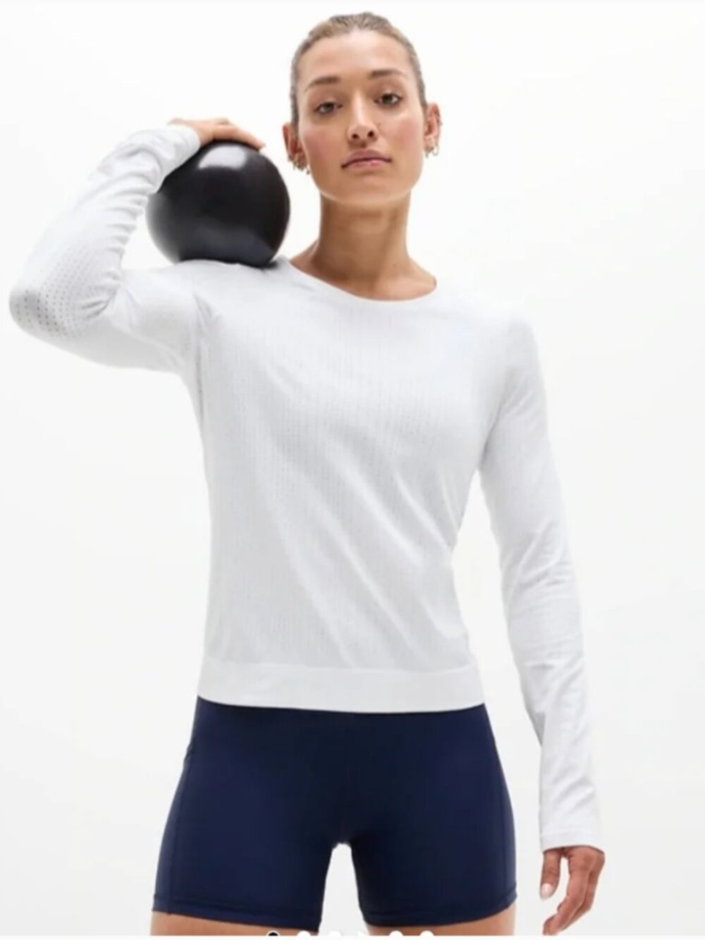 Athleta In Motion Seamless Top - MEDIUM